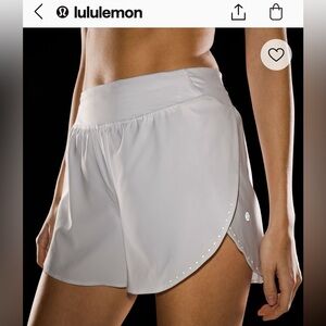 lululemon fast & free shorts | size 6